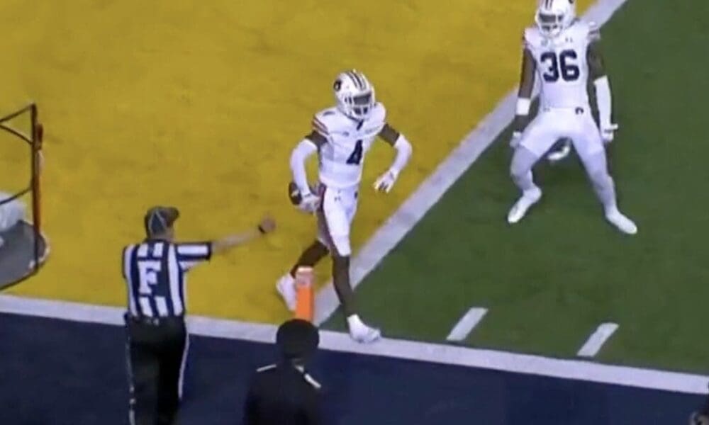 Auburn cornerback D.J. James celebrates an interception. He worked out for the New England Patriots yesterday.